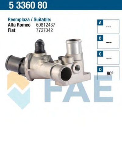 Термостат, охлаждающая жидкость FAE купить