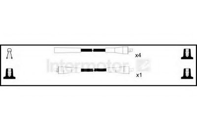 Комплект проводов зажигания Intermotor STANDARD купить