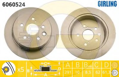 Тормозной диск GIRLING купить