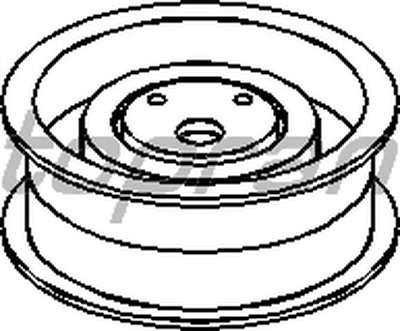 Натяжной ролик, ремень ГРМ TOPRAN купить