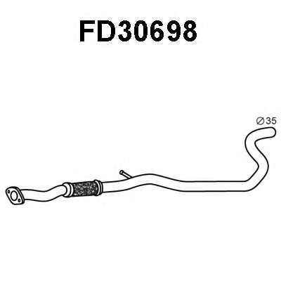 Труба выхлопного газа VENEPORTE купить