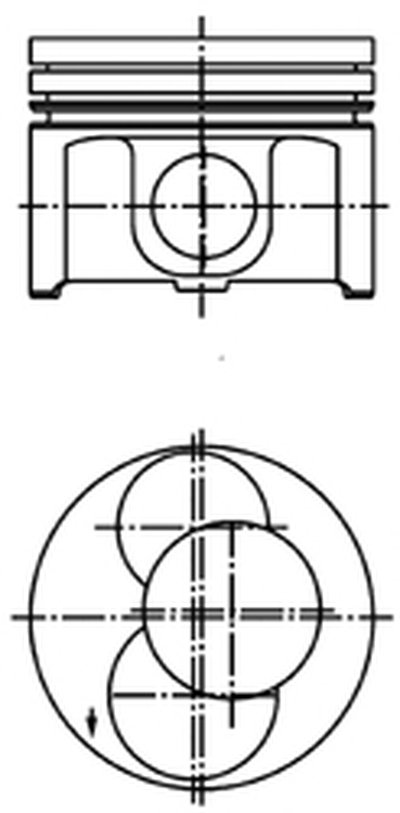 Поршень KOLBENSCHMIDT купить