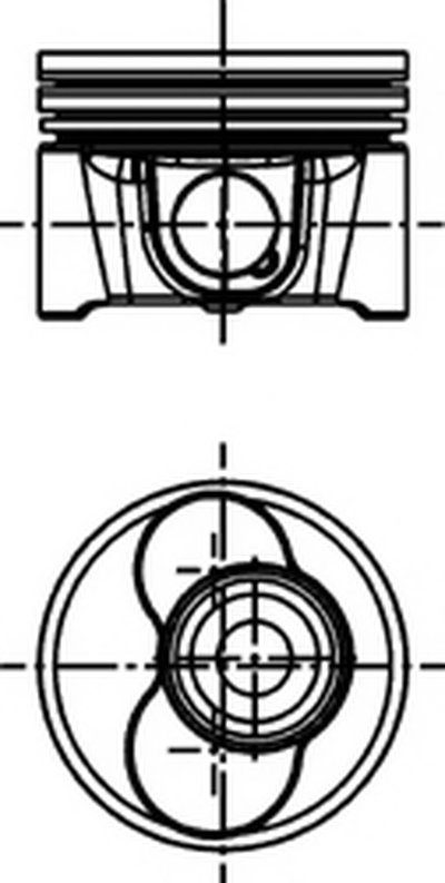 Поршень KOLBENSCHMIDT купить