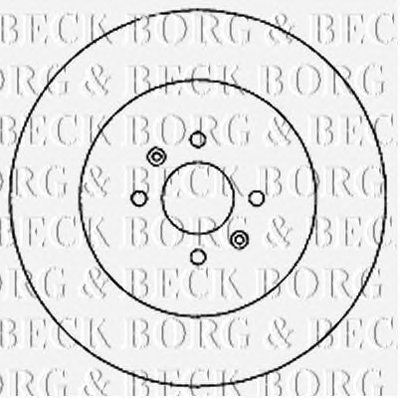 Тормозной диск BORG & BECK купить