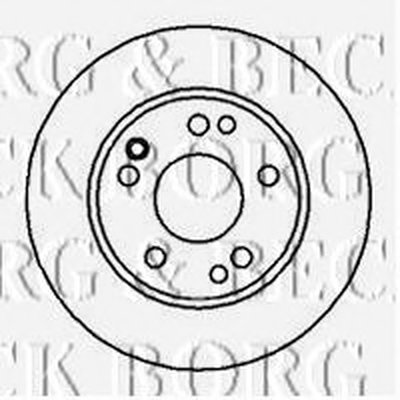 Тормозной диск BORG & BECK купить