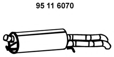 Глушитель выхлопных газов конечный EBERSPÄCHER купить