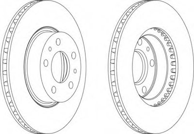 Тормозной диск PREMIER FERODO купить