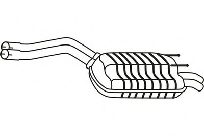 Глушитель выхлопных газов конечный FENNO купить