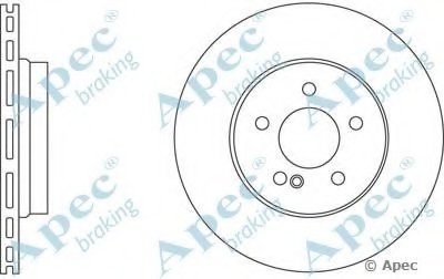 Тормозной диск APEC braking купить