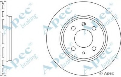 Тормозной диск APEC braking купить