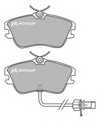 Комплект тормозных колодок, дисковый тормоз MOTAQUIP купить