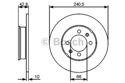 Тормозной диск BOSCH купить