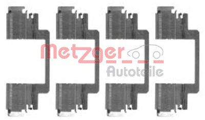 Комплектующие, колодки дискового тормоза METZGER купить