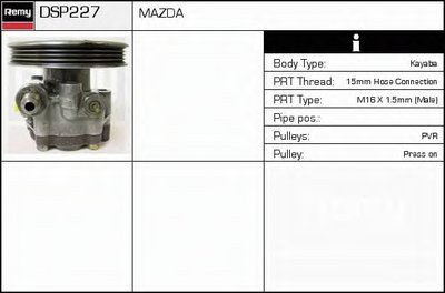 Гидравлический насос, рулевое управление Remanufactured REMY (Multiline) DELCO REMY купить