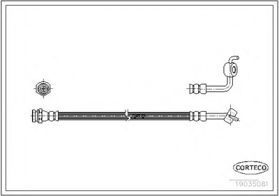 Тормозной шланг CORTECO купить