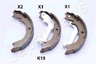 Комплект тормозных колодок, стояночная тормозная система JAPANPARTS купить