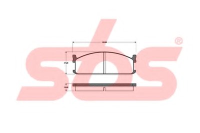 Комплект тормозных колодок, дисковый тормоз sbs купить