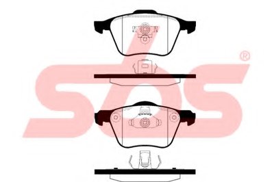 Комплект тормозных колодок, дисковый тормоз sbs купить