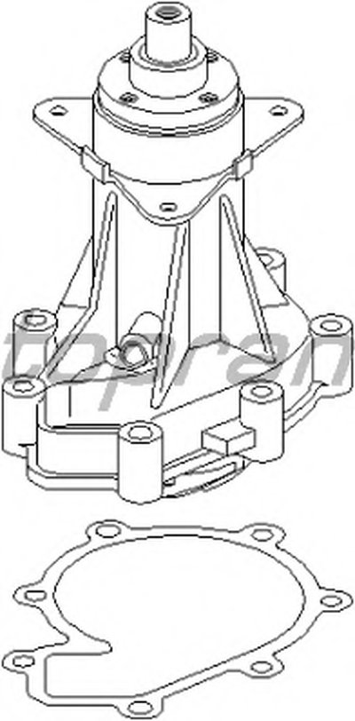 Водяной насос TOPRAN купить