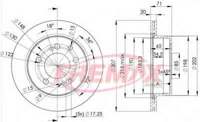 Тормозной диск Premium Carbon + FREMAX купить