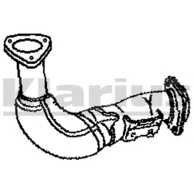 Труба выхлопного газа KLARIUS купить