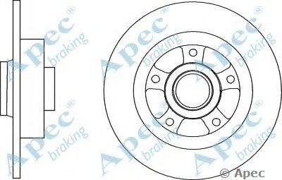 Тормозной диск APEC braking купить