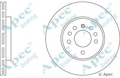 Тормозной диск APEC braking купить