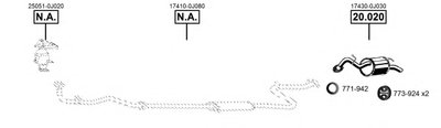 Глушитель выхлопных газов конечный ASMET купить