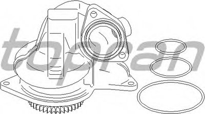 Водяной насос TOPRAN купить