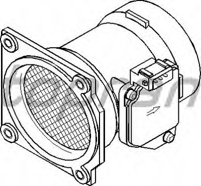 Расходомер воздуха TOPRAN купить