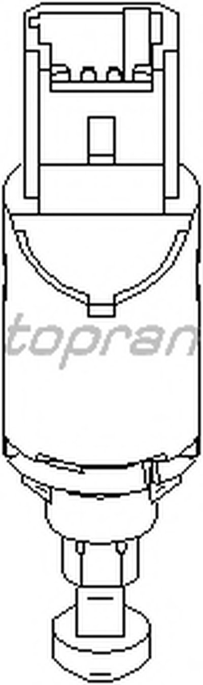 Выключатель, привод сцепления (Tempomat) TOPRAN купить