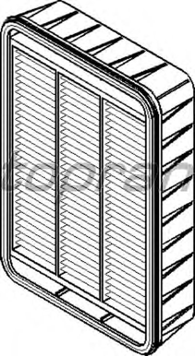 Воздушный фильтр TOPRAN купить