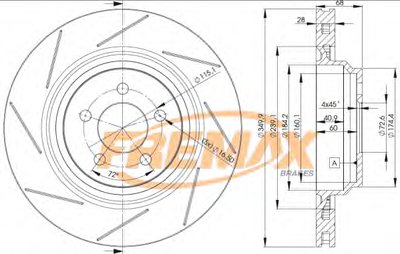 Тормозной диск Premium Carbon + FREMAX купить