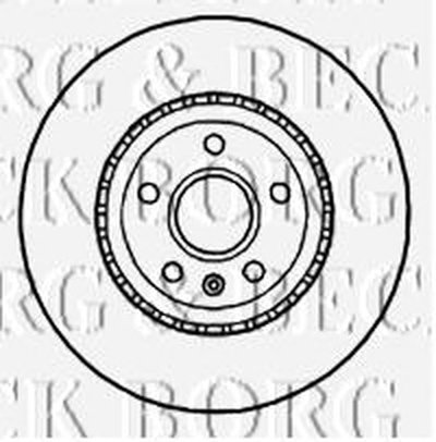 Тормозной диск BORG & BECK купить