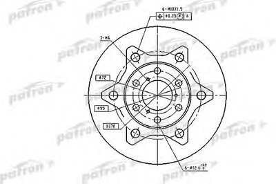Тормозной диск PATRON купить