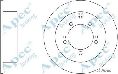 Тормозной диск APEC braking купить