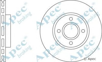 Тормозной диск APEC braking купить