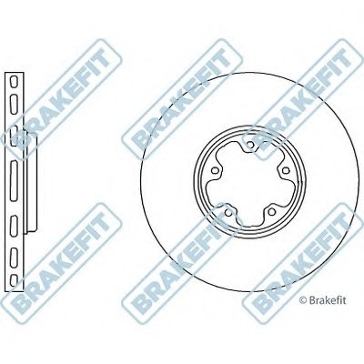 Тормозной диск Brake Fit APEC braking купить