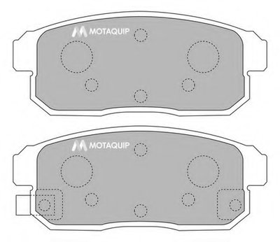 Комплект тормозных колодок, дисковый тормоз MOTAQUIP купить