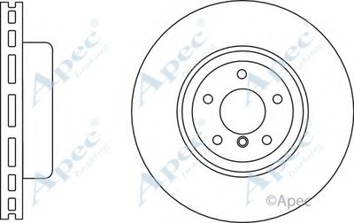 Тормозной диск APEC braking купить