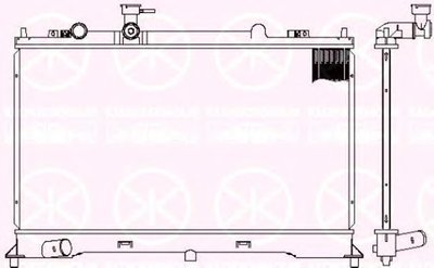 Радиатор, охлаждение двигателя KLOKKERHOLM купить