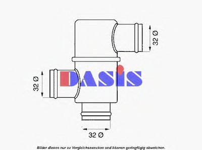 Термостат, охлаждающая жидкость AKS DASIS купить