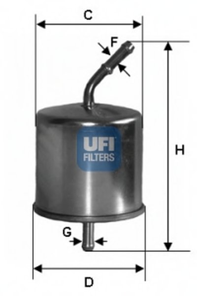 Топливный фильтр UFI купить