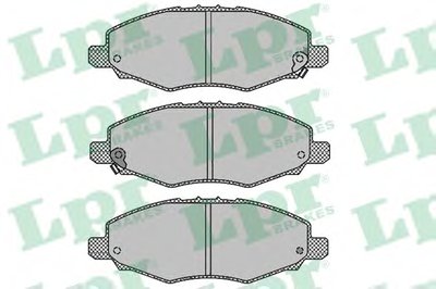 Комплект тормозных колодок, дисковый тормоз LPR купить