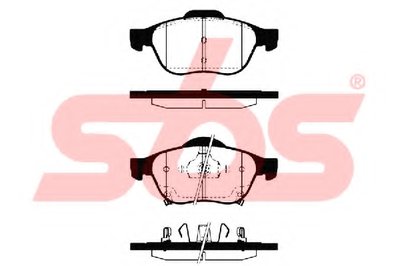 Комплект тормозных колодок, дисковый тормоз sbs купить