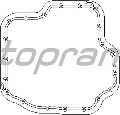 Прокладка, масляный поддон TOPRAN купить