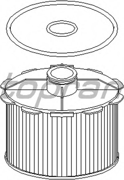 Топливный фильтр TOPRAN купить