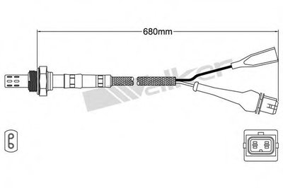 Лямда-зонд WALKER PRODUCTS купить