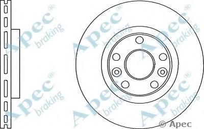 Тормозной диск APEC braking купить