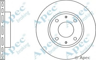 Тормозной диск APEC braking купить